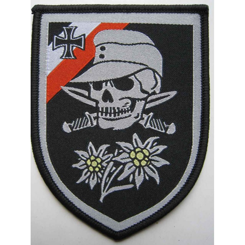 PATCH ECUSSON ALLEMAND GERMAN CHASSEUR ALPIN