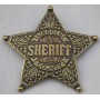 BROCHE ETOILE SHERIFF LINCOLN COUNTY