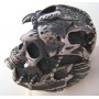 BAGUE INOX SKULL CHEF INDIEN