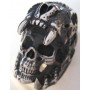 BAGUE INOX SKULL CHEF INDIEN