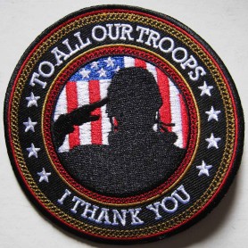 PATCH ECUSSON USA TO ALL OUR TROOPS