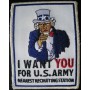 PATCH ECUSSON USA ONCLE SAM I WANT YOU