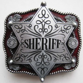 BOUCLE DE CEINTURE SHERIFF