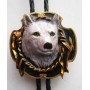 BOLO TIE LOUP GOLD PLATED