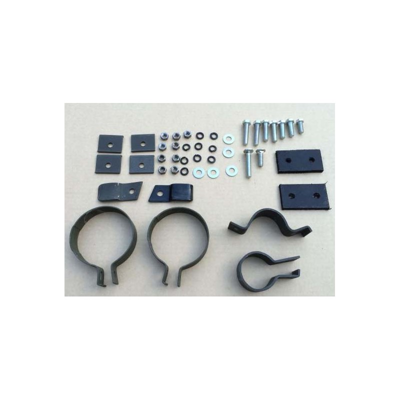 Kit De Fixation Silencieux Pour échappement Rond - Jeep Willys MB / Ford M201 - Réf. A6119X - Neuf