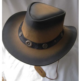 CHAPEAU WESTERN CUIR