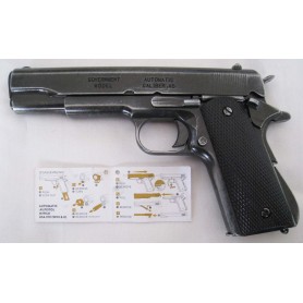 PISTOLET COLT 45 USA 1911 - PATINE