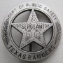 BROCHE POLICE TEXAS RANGERS