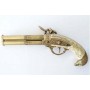 PISTOLET A SILEX 2 CANONS ROTATIF FRANCE XVIII