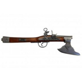 PISTOLET HACHE A SILEX GERMANY XVII