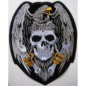 PATCH DOSSARD AIGLE SKULL