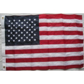 DRAPEAU USA BRODE