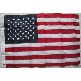 DRAPEAU USA 60 X 90 CM BRODE