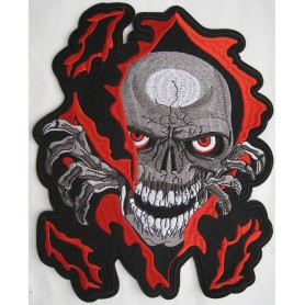 PATCH DOSSARD SKULL
