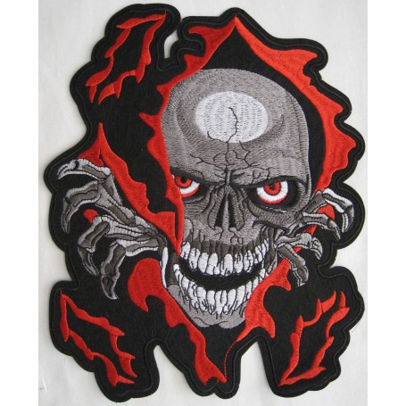 PATCH DOSSARD SKULL