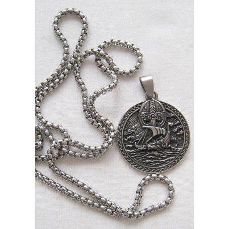 PENDENTIF INOX VIKING