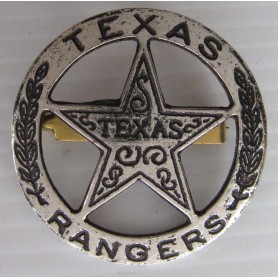 BROCHE ETOILE DE SHERIFF TEXAS RANGERS