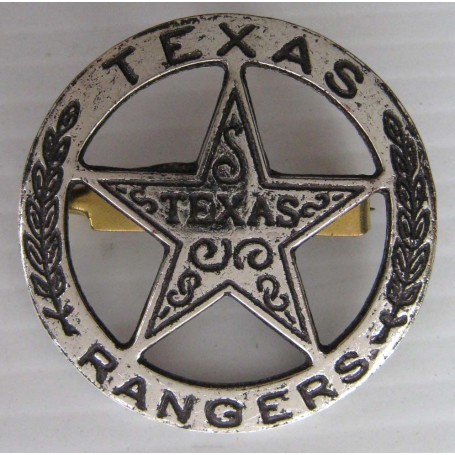 BROCHE ETOILE DE SHERIFF TEXAS RANGERS