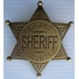 BROCHE ETOILE SHERIFF - GRAND COUNTY