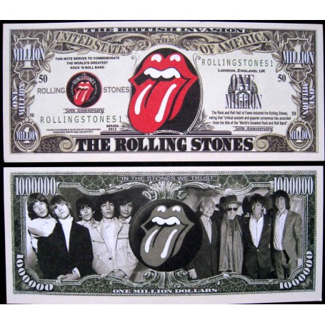 US DOLLAR COLLECTOR ROLLING STONES