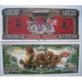 US DOLLAR COLLECTOR CHINESE DRAGON