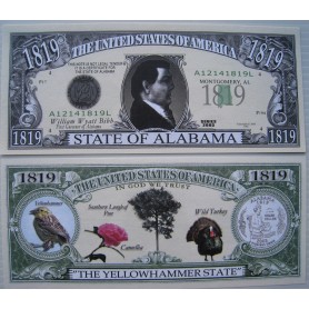 US DOLLAR COLLECTOR - STATE OF ALABAMA -