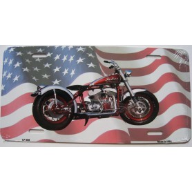 PLAQUE AUTO USA INDIAN MOTORCYCLE